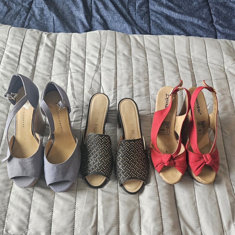 3 pairs of shoes ❤️
